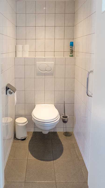 Luxe toilet van Minicamping 